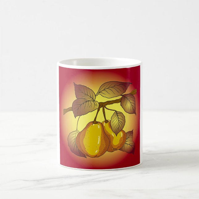 Caneca De Café Pêras Em Uma Árvore (Criador carregado)