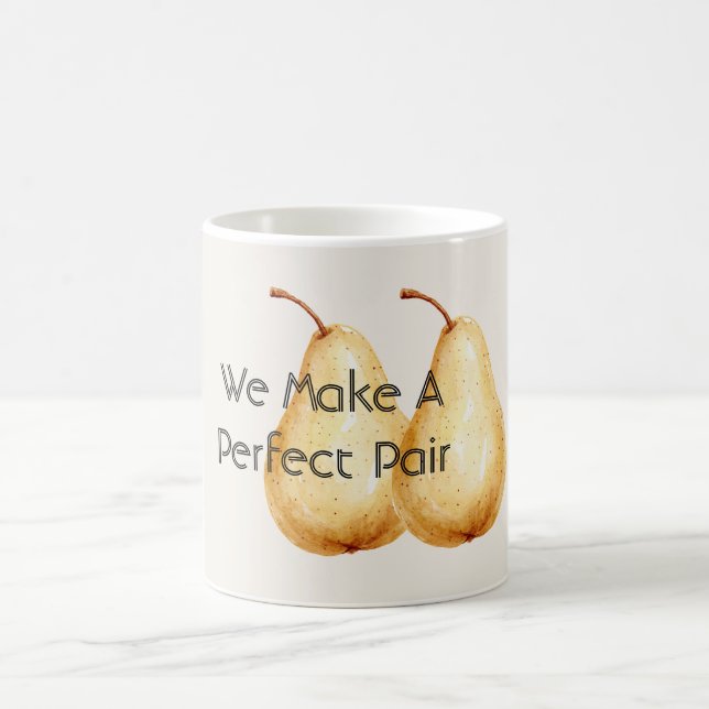 Caneca De Café Peras Par Perfeito (Centro)
