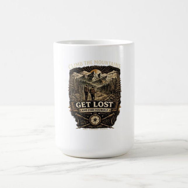 Caneca De Café Perca-se E Encontre-se (Centro)