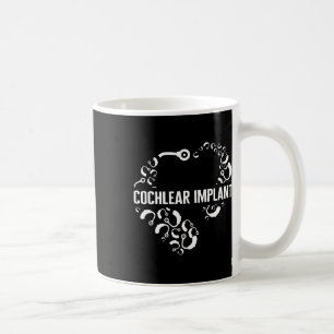 Caneca De Café Perda de consciência Amor Implante Coclear Asl Aud
