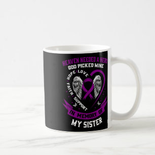 Caneca De Café Perda De Memória Da Irmã Câncer de pâncreas Awaren