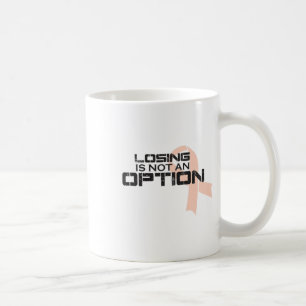 Caneca De Café Perder Não É Uma Sensibilização Para O Cancer Da M