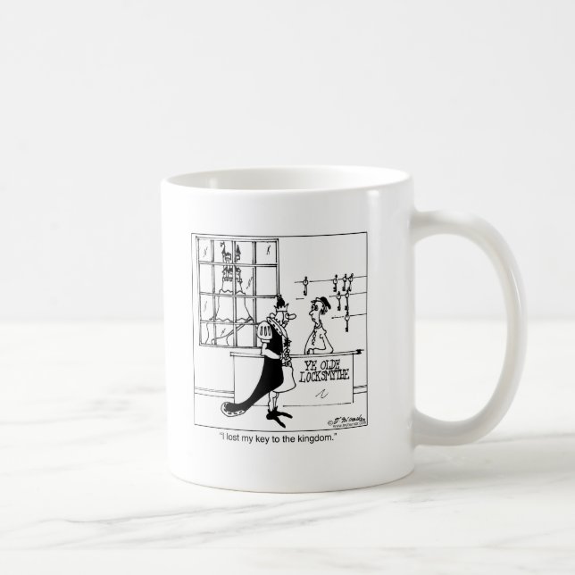 Caneca De Café Perdeu a chave ao reino (Direita)