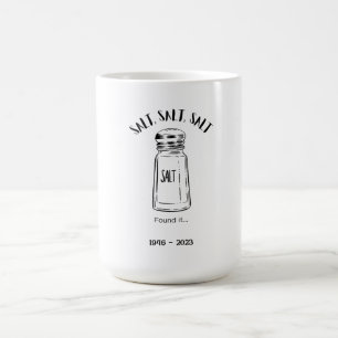 Caneca De Café Perdeu o agitador de sal - achou
