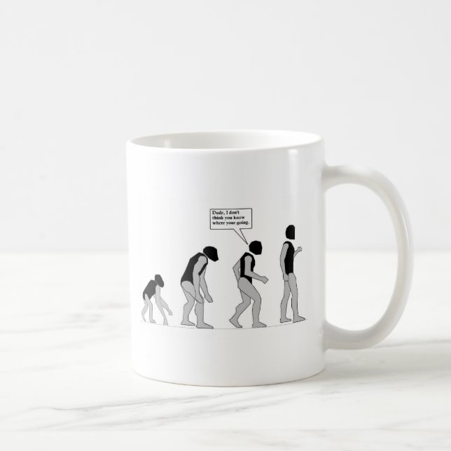 Caneca De Café Perdido na evolução (Direita)