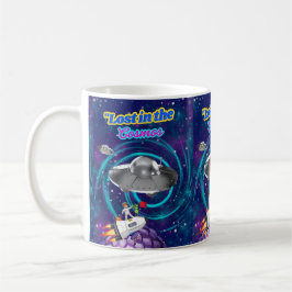 CANECA DE CAFÉ PERDIDO NO COSMOS