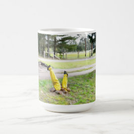 Caneca De Café Perdido no Jardim de novo