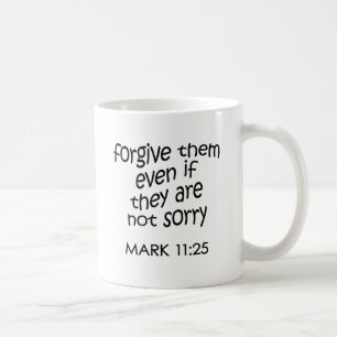 Caneca De Café Perdoe-os