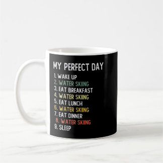Caneca De Café Perfect Day Water Skiing Shirts Men Boys Teen Wate