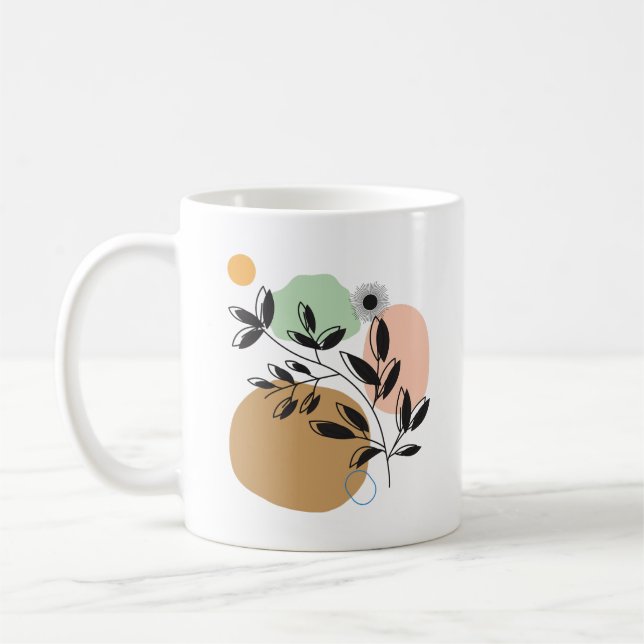 Caneca De Café Perfeição de Pixel (Esquerda)