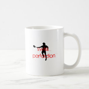 Caneca De Café Perfeição do suíço do Tshirt de Federer
