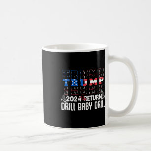 Caneca De Café Perfuração de Trump Byby Citação Engraçada Republi