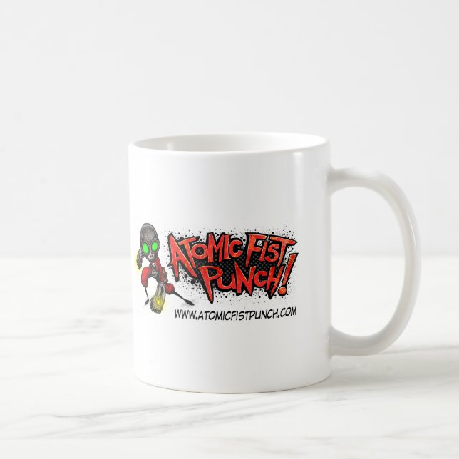 CANECA DE CAFÉ PERFURADOR ATÔMICO DO PUNHO (Direita)
