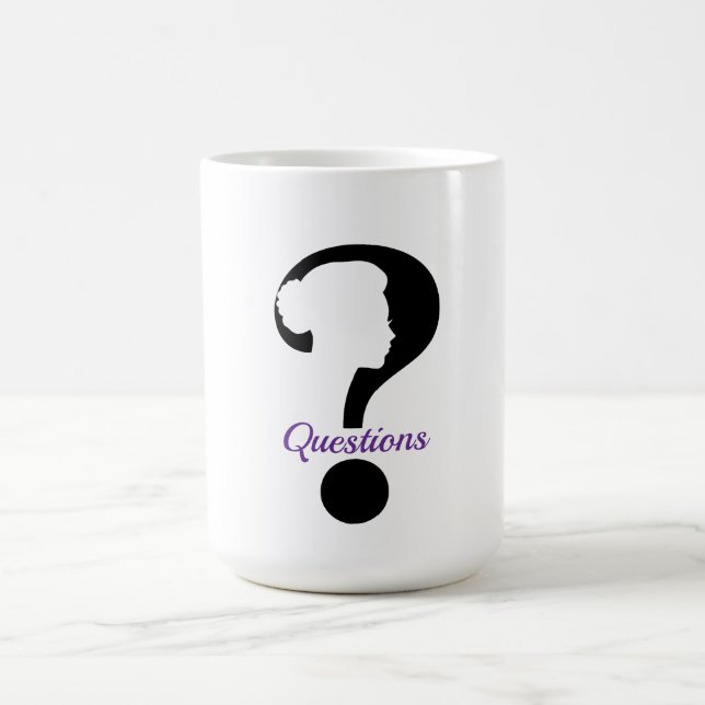 Caneca De Café Perguntas (Centro)