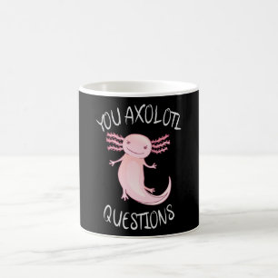 Caneca De Café Perguntas axolotl