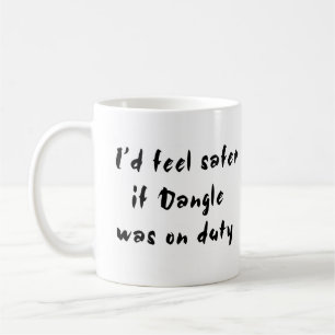Caneca De Café perigo de serviço
