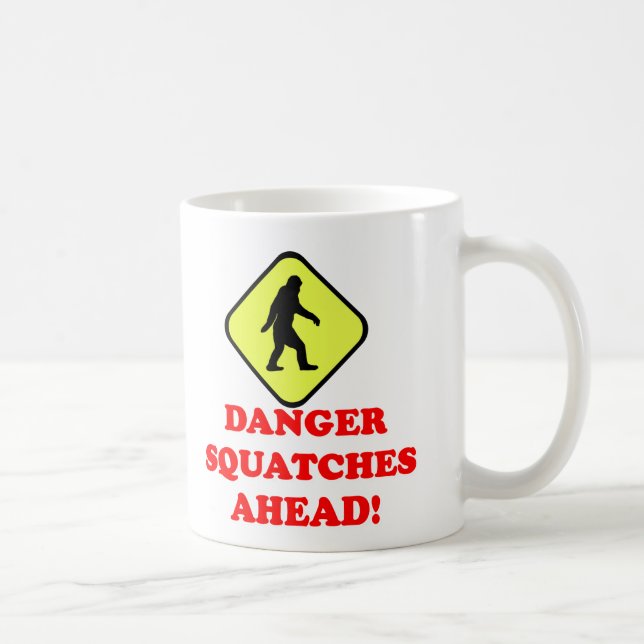 Caneca De Café Perigo se aproxima (Direita)
