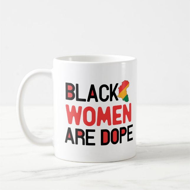Caneca De Café Período do Mês da História Negra 2025 (Esquerda)