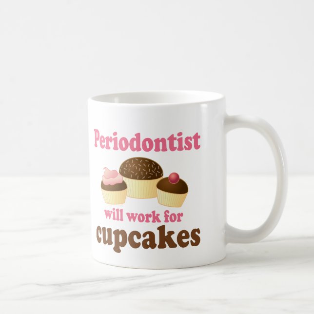 Caneca De Café Periodontist engraçado (Direita)