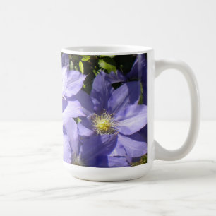 Caneca De Café Periwinkle Clematis Mug