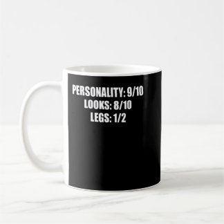 Caneca De Café Perna Amputada Humor Engraçado Presente de Amputaç