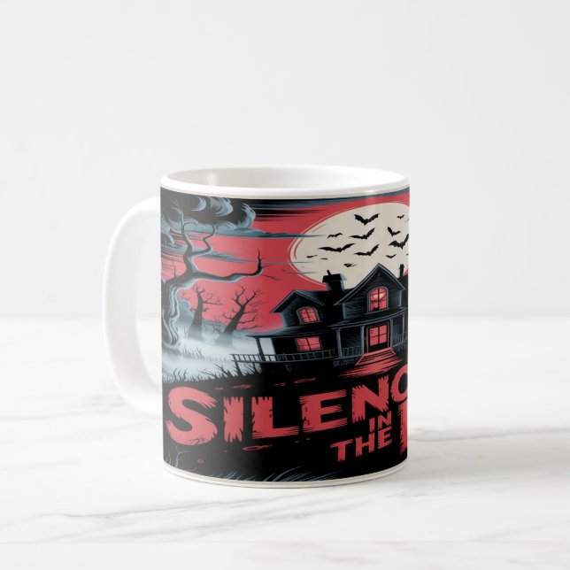 Caneca De Café Perseguição à Meia-Noite  (Frente Esquerda)