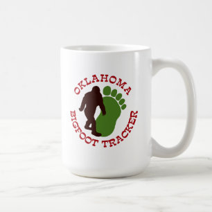 Caneca De Café Perseguidor de Oklahoma Bigfoot
