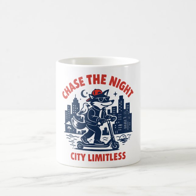 Caneca De Café Perseguir a Noite (Centro)