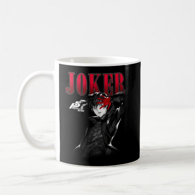Caneca De Café Persona 5 Joker Neutral (Esquerda)