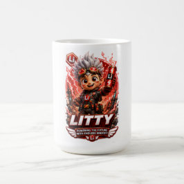 Caneca De Café  Personagem ATOMIVRA de Lítio 