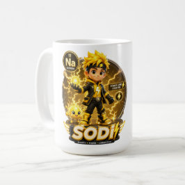 Caneca De Café Personagem ATOMIVRA Sódio