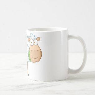 Caneca De Café Personagem de desenho animado dos carneiros