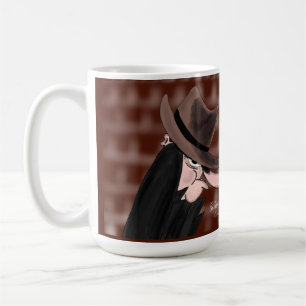 Caneca De Café Personagem de desenho animado vilão sorrateiro