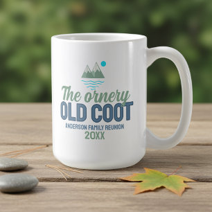 Caneca De Café Personagens da Família O Velho Coot Mal-Humorado I