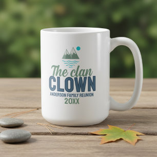 Caneca De Café Personagens da Família Palhaço do Clã ID1317