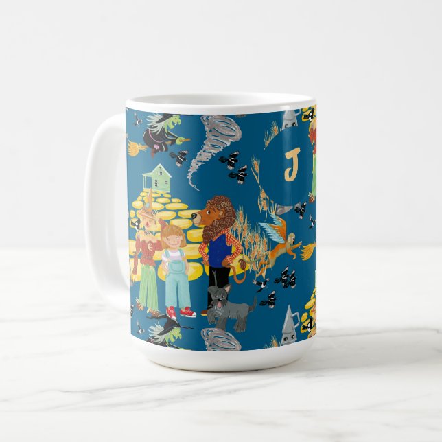 Caneca De Café Personagens engraçados para crianças (Frente Esquerda)
