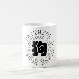 Caneca De Café Personalidade Cão Sinal de Zodíaco Nascer de Mug n