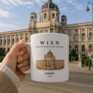 Caneca De Café Personalisierte Wien Kunsthistorisches Museum
