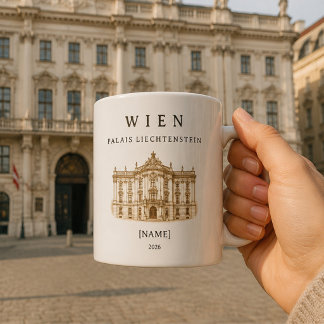 Caneca De Café Personalisierte Wien Palais Liechtenstein