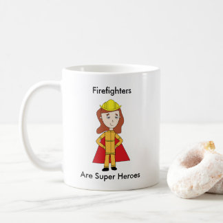 Caneca De Café Personalização das Mulheres do Super Herói do Bomb