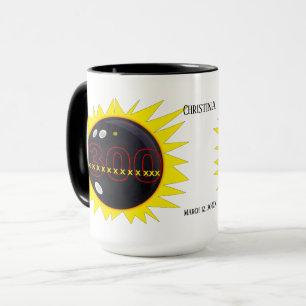Caneca de café personalizada, 300 Perfect Game Bow