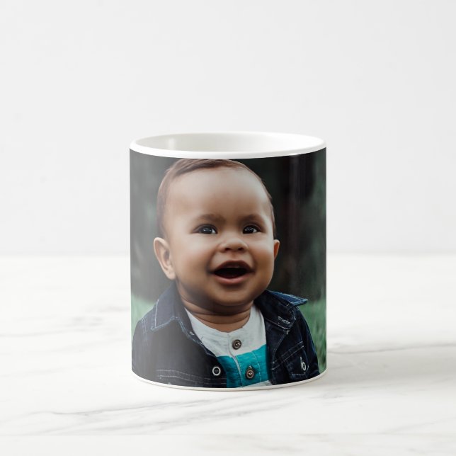 Caneca De Café Personalizada a sua Foto (Centro)