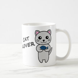 Caneca de Café Personalizada AMANTE DE GATOS