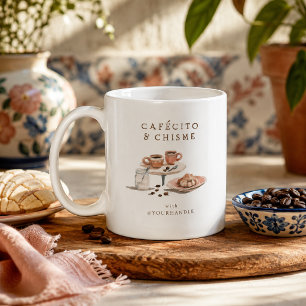 Caneca de Café Personalizada Cafecito & Chisme