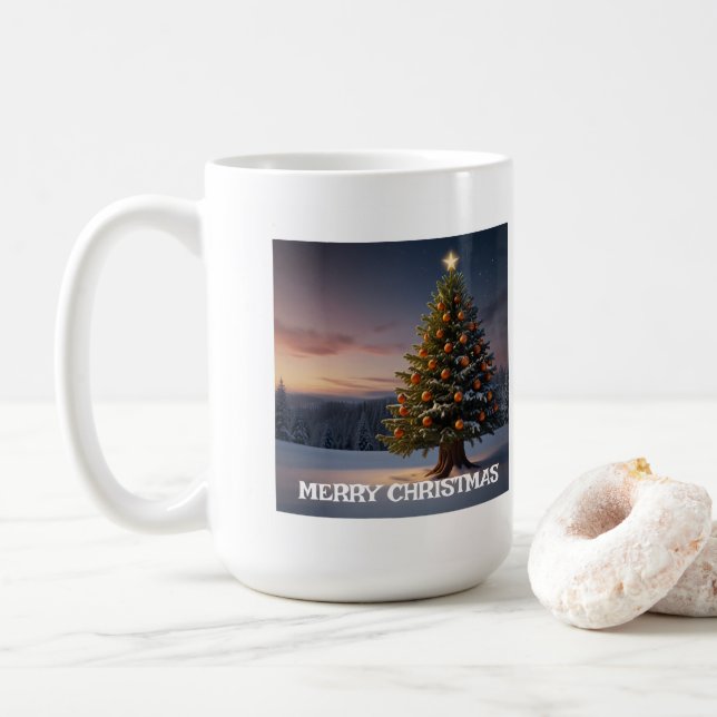 Caneca de Café Personalizada com Design Moderno (Com Donut)