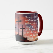 Caneca de Café Personalizada com Escrito Bíblico S