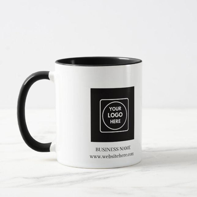 Caneca de Café Personalizada com Logotipo Empresar (Esquerda)