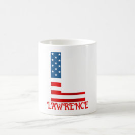 Caneca de Café Personalizada com Monograma do Dia