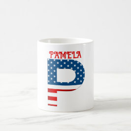 Caneca de Café Personalizada com Monograma do Dia
