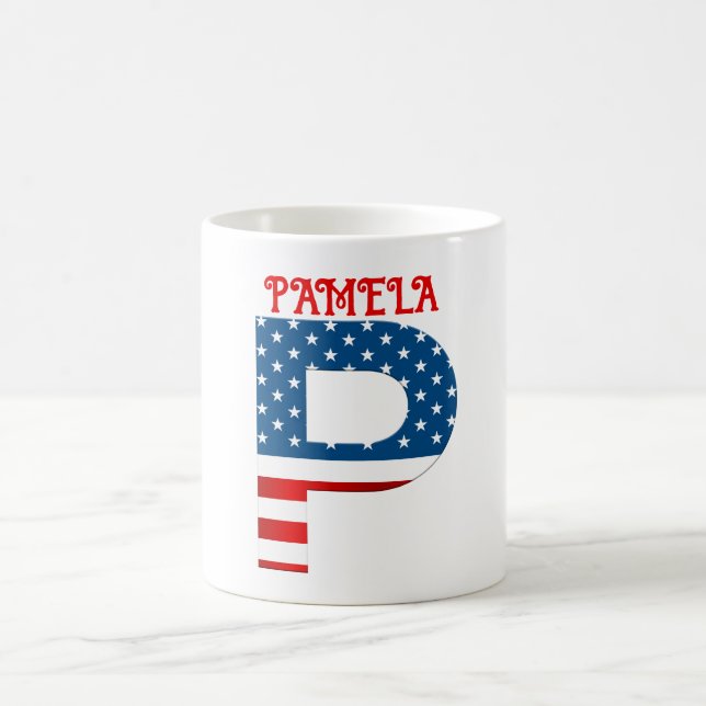 Caneca de Café Personalizada com Monograma do Dia  (Centro)